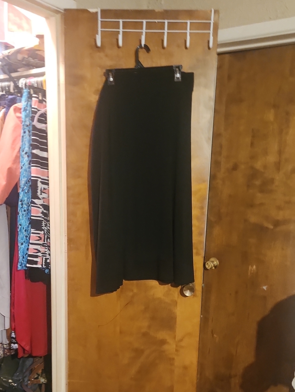 Cato Black Midi Skirt